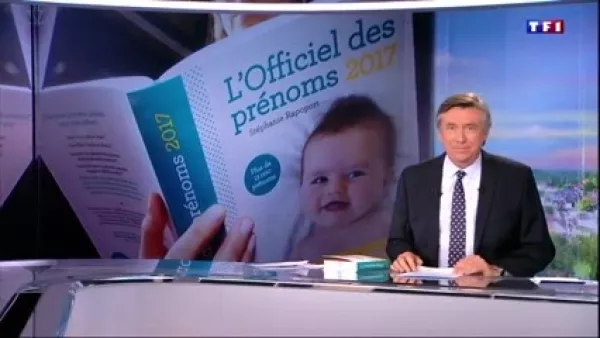 L'Officiel des prénoms 2017 - TF1 | Clinique La Muette